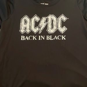 2X AC|DC black tshirt